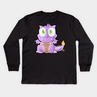 little dragon Kids Long Sleeve T-Shirt